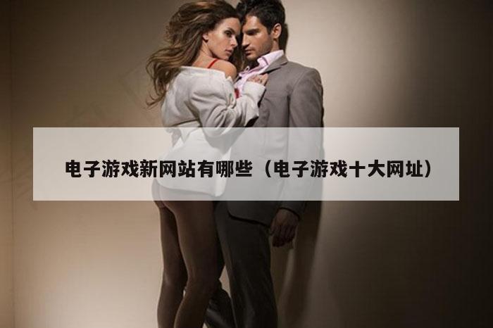 电子游戏新网站有哪些（电子游戏十大网址）